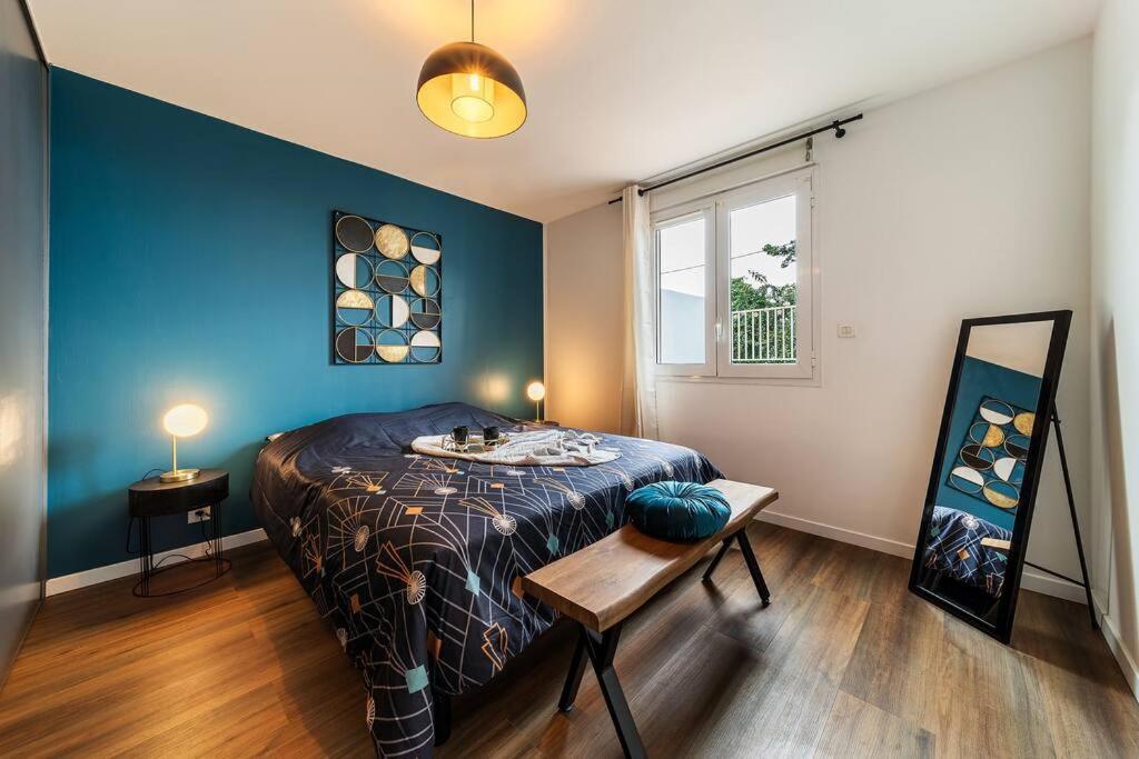 Apartamento Le Cocon Retro-Chic A La Capitale Saint-Denis Exterior foto